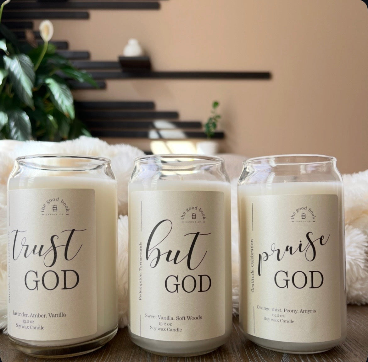 God Heals - Faith Inspired Candle